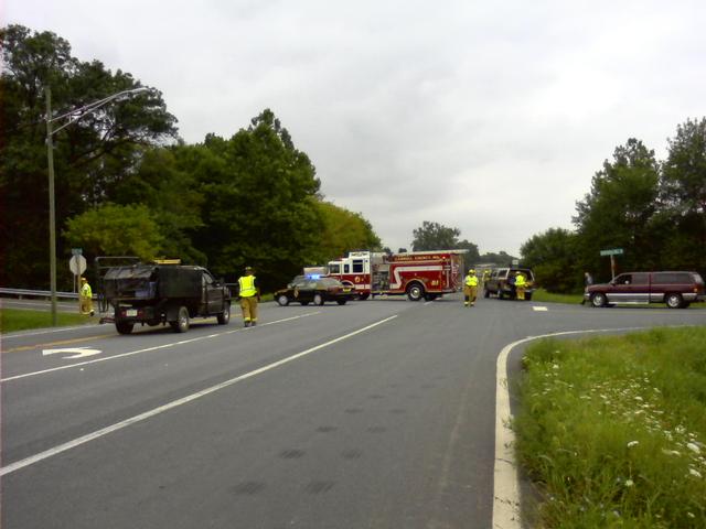 MVC - Bicycle vs Tractor Trailer. Rt 75/Shepard Mill Rd.